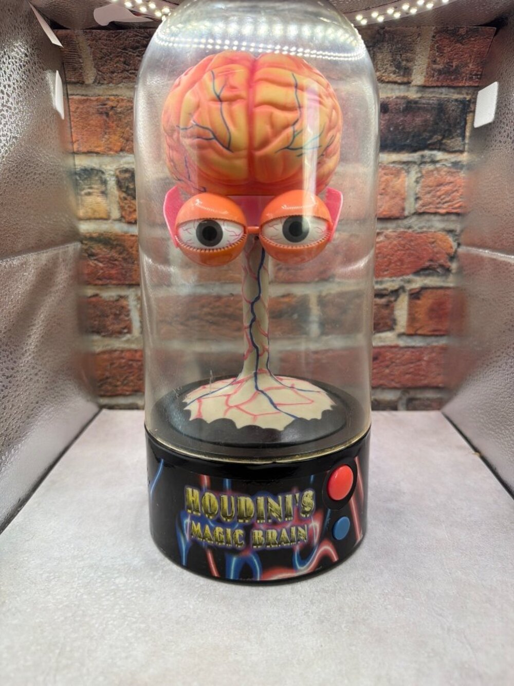 Houdinis Magic Brain Motion Lamp Collectible With Light-Up Display - WORKS